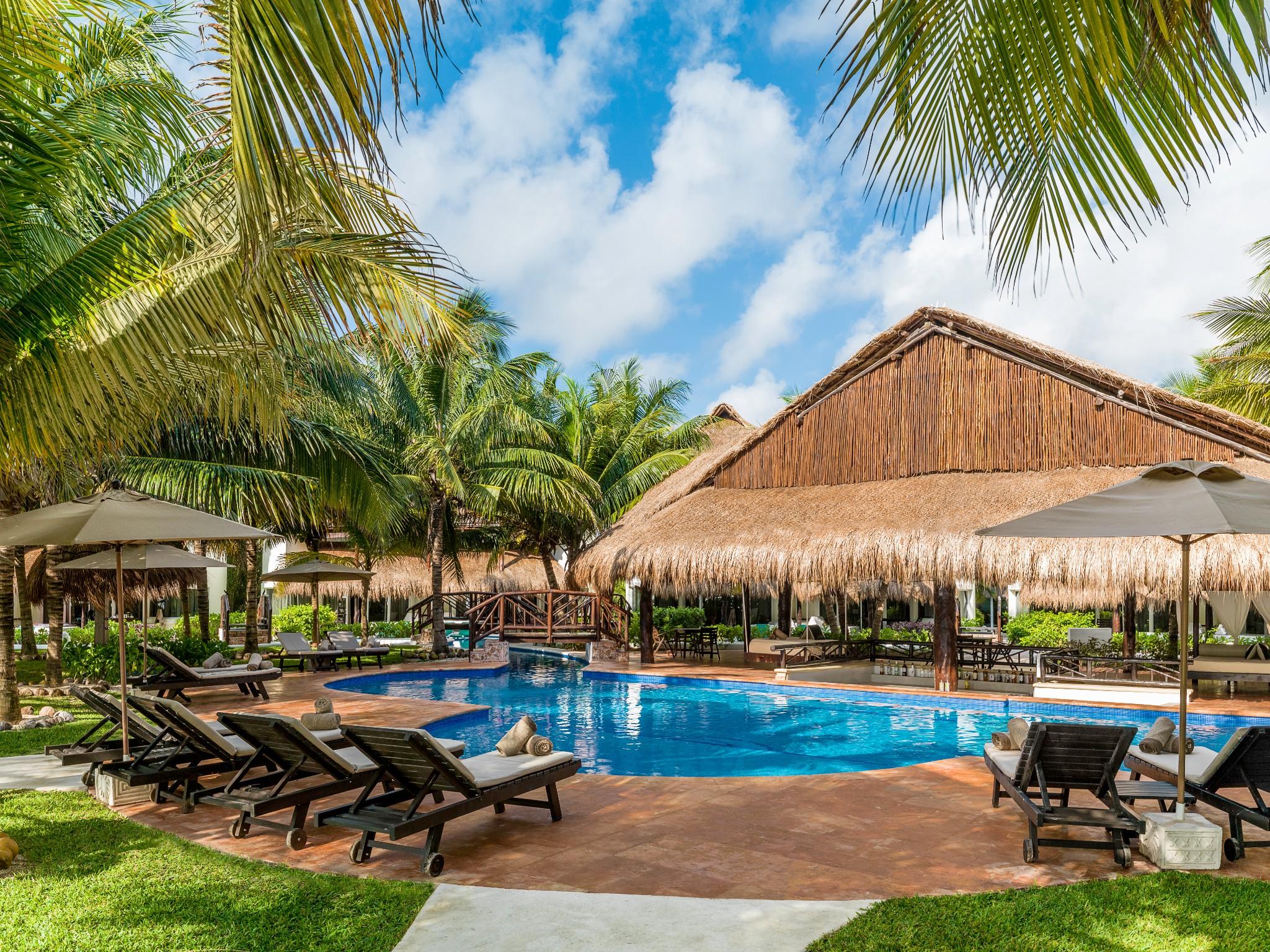 El Dorado Casitas Royale Catamaran, Cenote & More Inclusive (Adults Only) Puerto Morelos Exterior photo